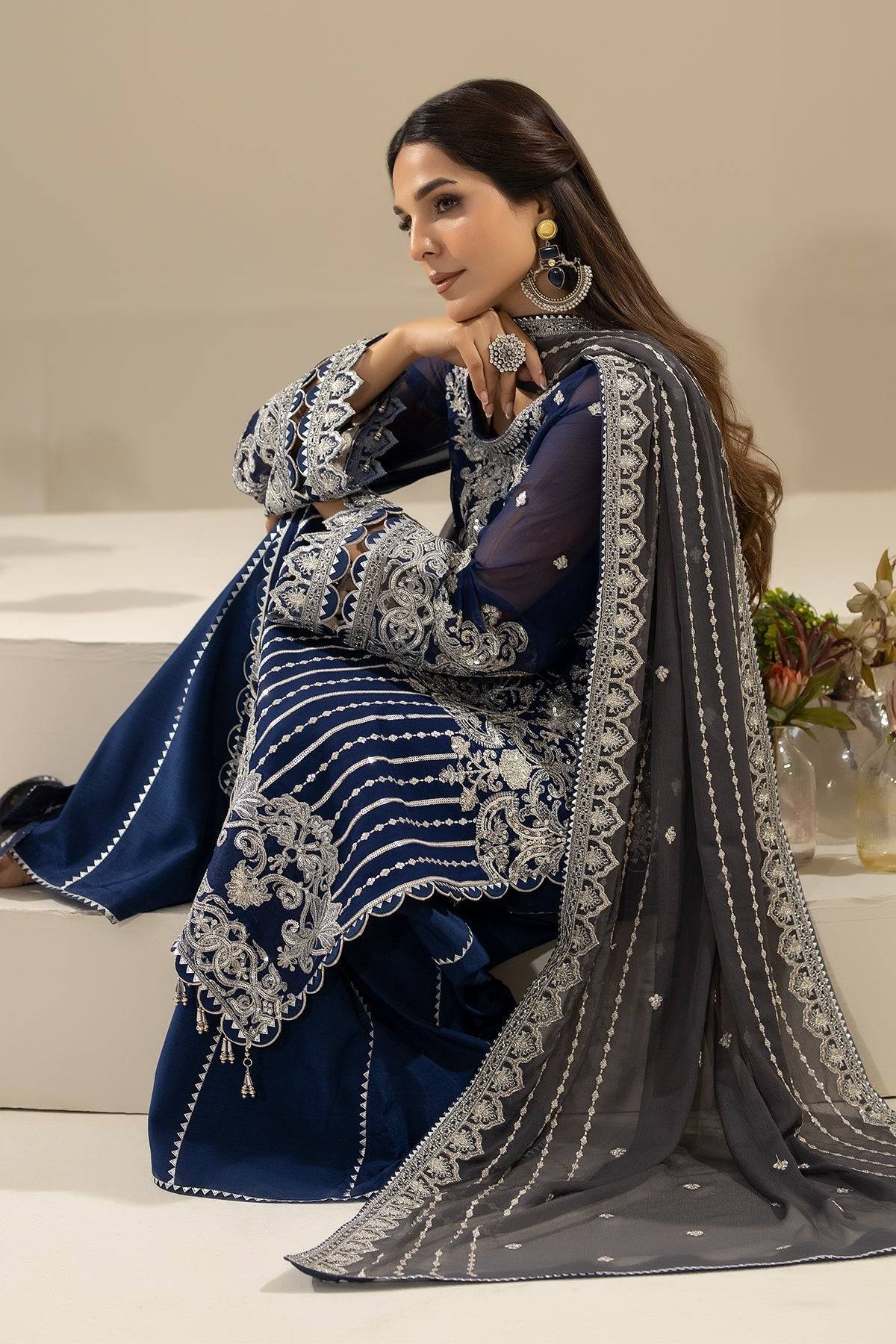 Imrozia Premium | Nisha Collection | M-89 LAMIYA by Maria Faisal - Registered Vendor of : Imrozia Premium - type : Ladies Clothes - 100% original wedding dresses