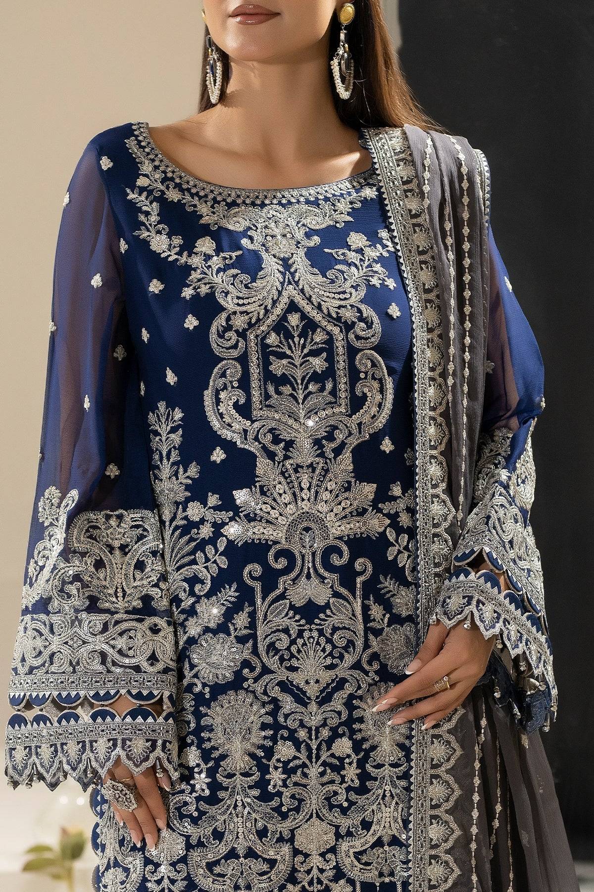 Imrozia Premium | Nisha Collection | M-89 LAMIYA by Maria Faisal - Registered Vendor of : Imrozia Premium - type : Ladies Clothes - 100% original wedding dresses