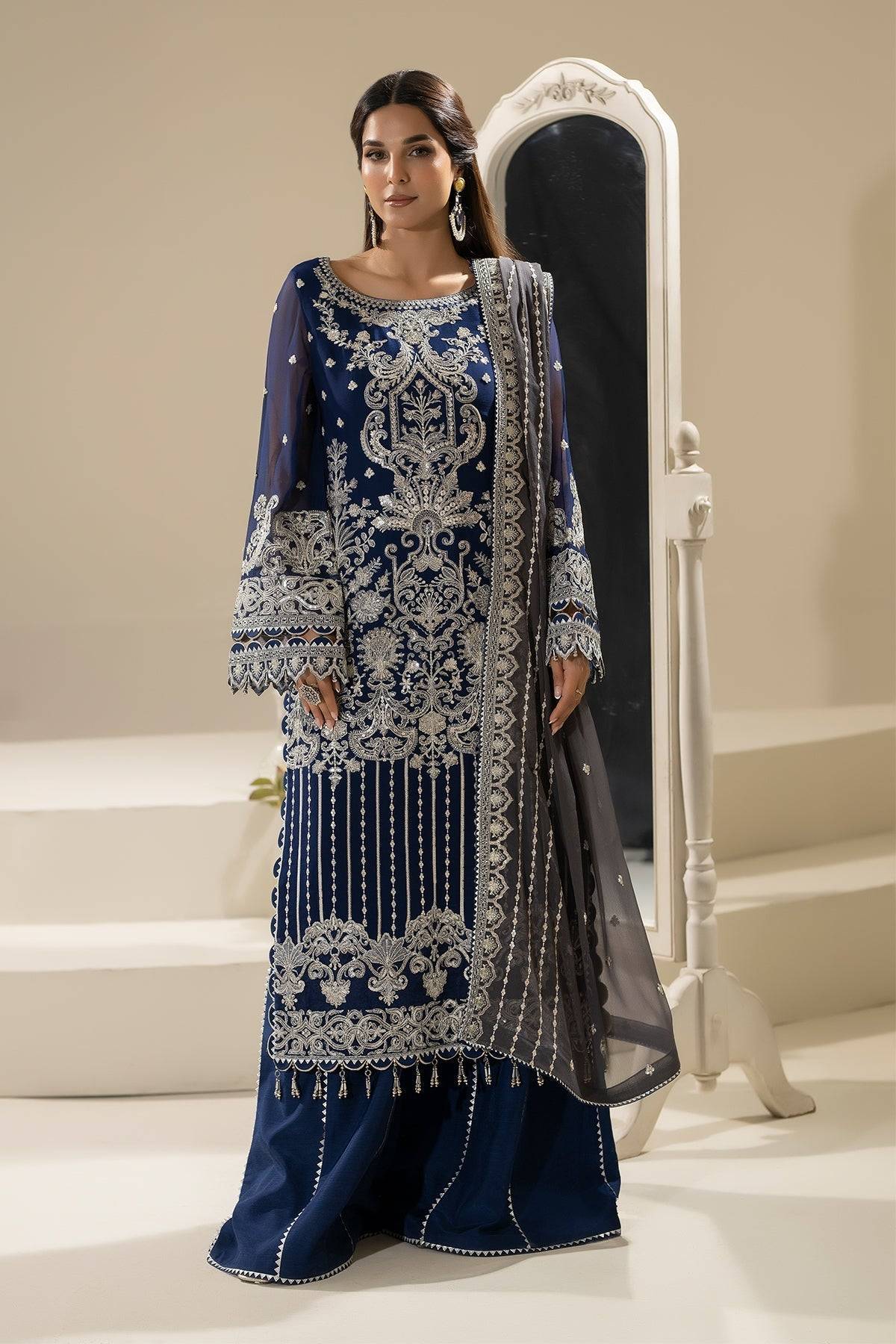 Imrozia Premium | Nisha Collection | M-89 LAMIYA by Maria Faisal - Registered Vendor of : Imrozia Premium - type : Ladies Clothes - 100% original wedding dresses