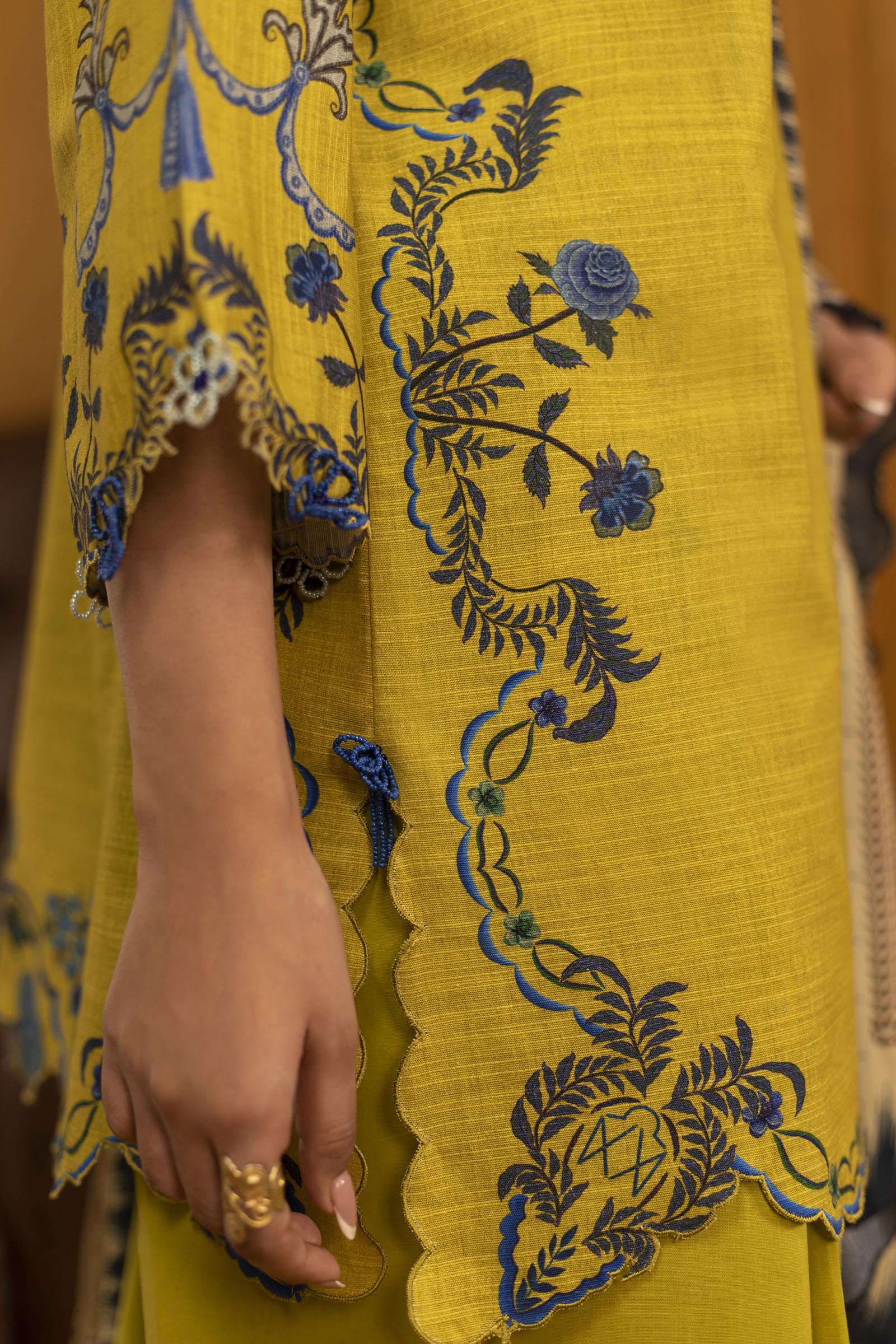 Sana Safinaz | Muzlin Winter 25 | M253-004A - Casual Dress - available at Maria Faisal in UK and USA.