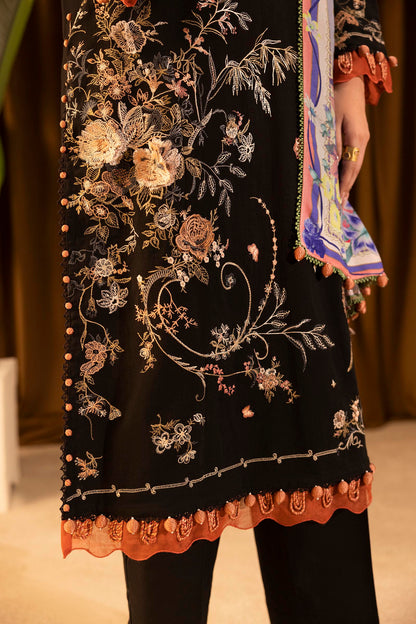 Sana Safinaz | Muzlin Winter 25 | M253-006A - Casual Dress - available at Maria Faisal in UK and USA.