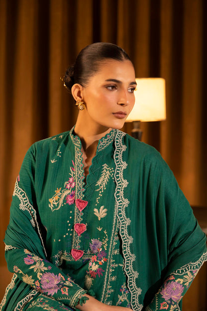 Sana Safinaz | Muzlin Winter 25 | M253-007A - Casual Dress - available at Maria Faisal in UK and USA.