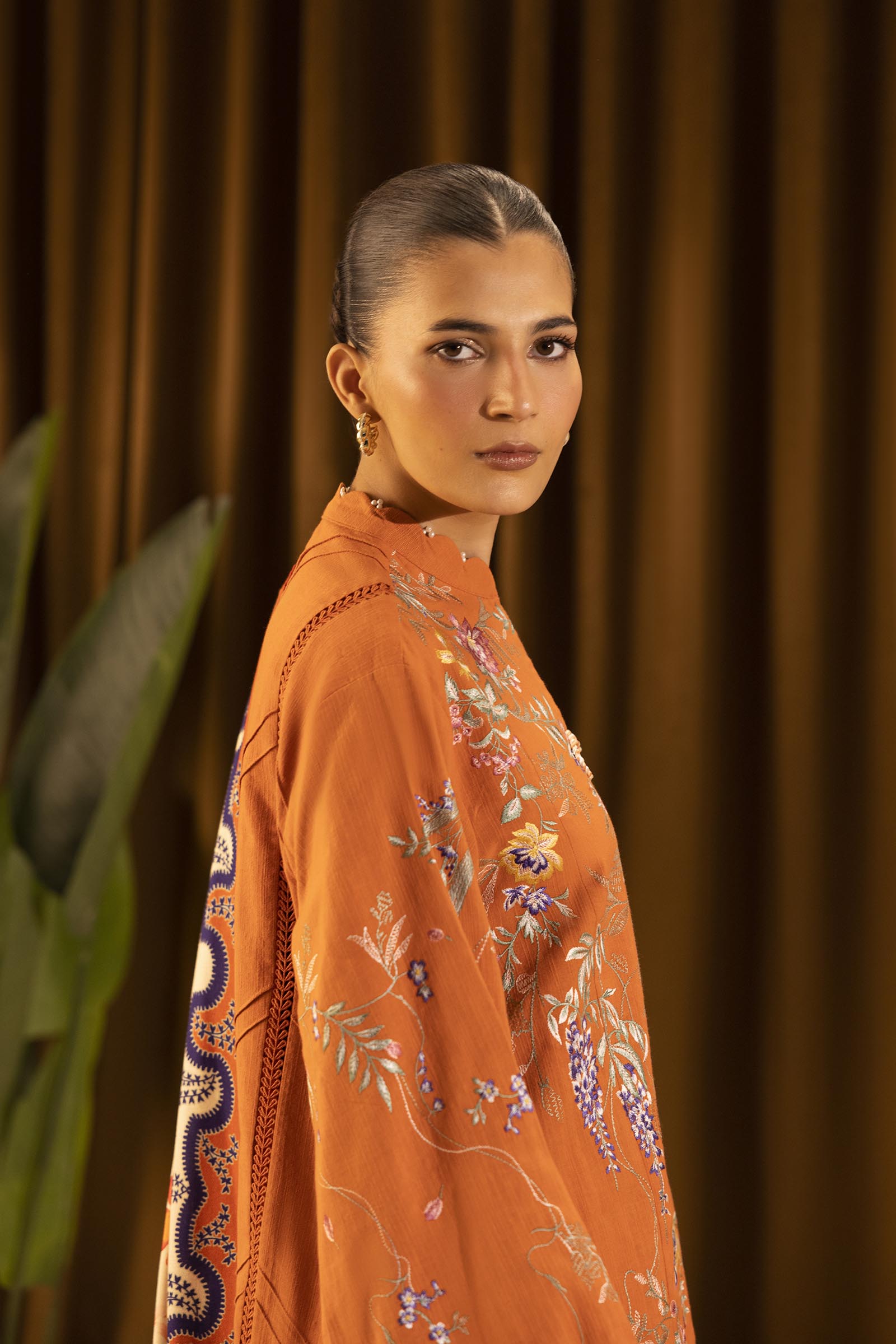 Sana Safinaz | Muzlin Winter 25 | M253-009B - Casual Dress - available at Maria Faisal in UK and USA.