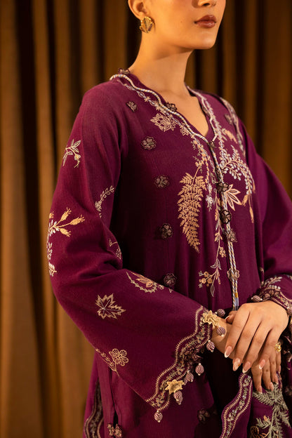 Sana Safinaz | Muzlin Winter 25 | 011B - Casual Dress - available at Maria Faisal in UK and USA.