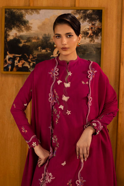 Sana Safinaz | Muzlin Winter 25 | 012A - Casual Dress - available at Maria Faisal in UK and USA.