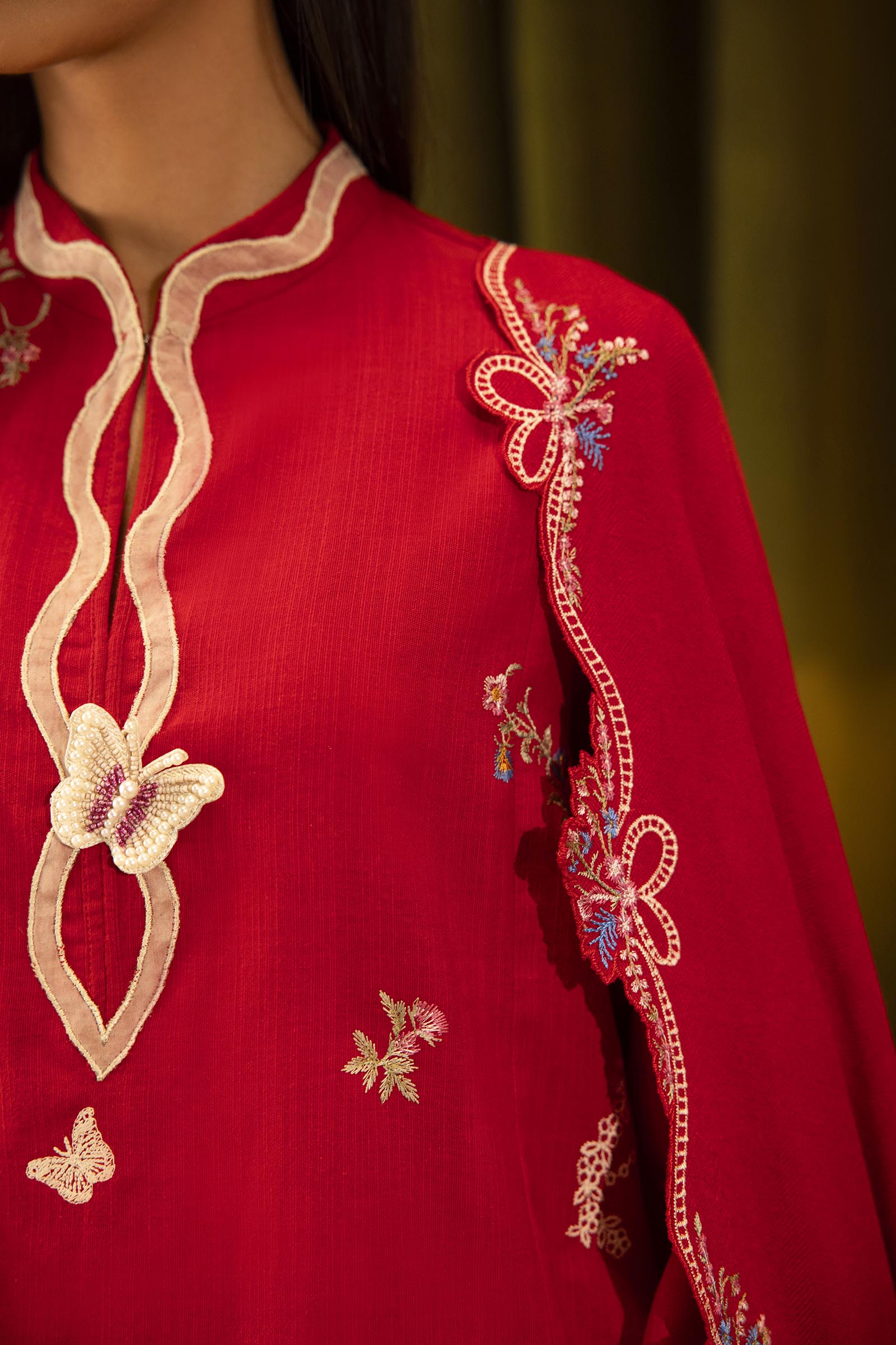 Sana Safinaz | Muzlin Winter 25 | 012B - Casual Dress - available at Maria Faisal in UK and USA.