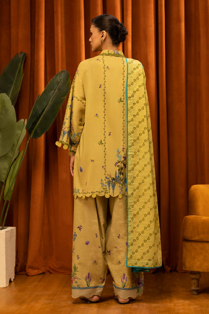 Sana Safinaz | Muzlin Winter 25 | 013A - Casual Dress - available at Maria Faisal in UK and USA.