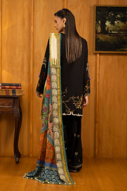 Sana Safinaz | Muzlin Winter 25 | 015B - Casual Dress - available at Maria Faisal in UK and USA.