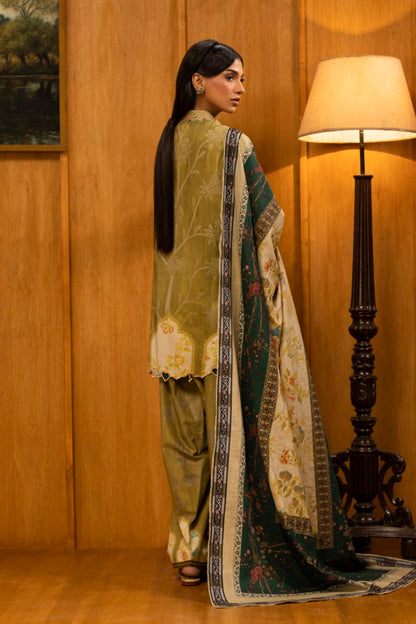 Sana Safinaz | Muzlin Winter 25 | 016A - Casual Dress - available at Maria Faisal in UK and USA.