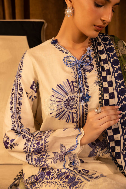 Sana Safinaz | Muzlin Winter 25 | 020B - Casual Dress - available at Maria Faisal in UK and USA.