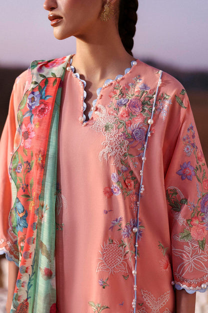Sana Safinaz | Muzlin Spring 26 | M261-005B-CV - Luxury Dress - available at Maria Faisal in UK and USA.