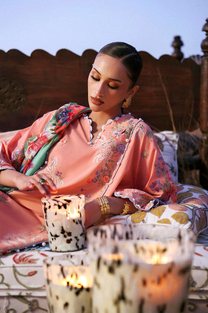 Sana Safinaz | Muzlin Spring 26 | M261-005B-CV - Luxury Dress - available at Maria Faisal in UK and USA.