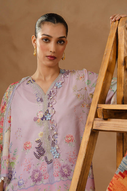 Sana Safinaz | Muzlin Spring 26 | M261-014A-CU - Luxury Dress - available at Maria Faisal in UK and USA.