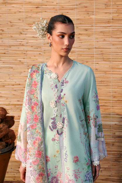 Sana Safinaz | Muzlin Spring 26 | M261-014B-CU - Luxury Dress - available at Maria Faisal in UK and USA.