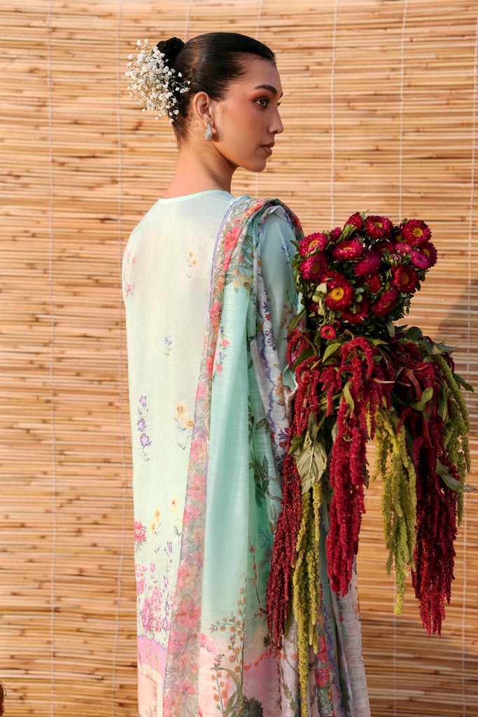 Sana Safinaz | Muzlin Spring 26 | M261-014B-CU - Luxury Dress - available at Maria Faisal in UK and USA.