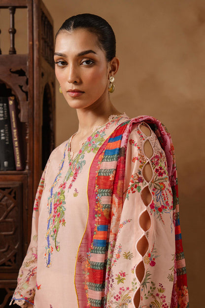 Sana Safinaz | Muzlin Spring 26 | M261-015B-CU - Luxury Dress - available at Maria Faisal in UK and USA.