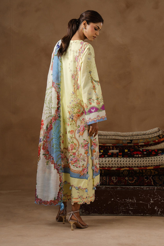 Sana Safinaz | Muzlin Spring 26 | M261-017B-AU - Luxury Dress - available at Maria Faisal in UK and USA.