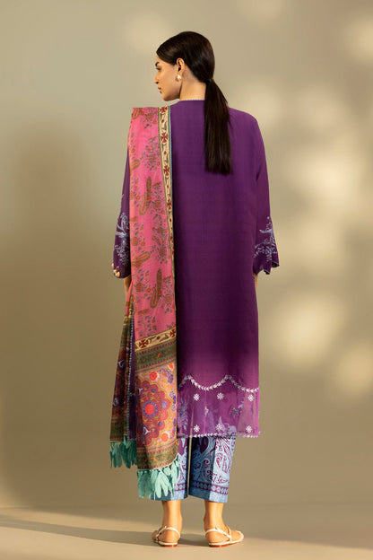 Sana Safinaz | Muzlin Summer 26 | 4-MS - Luxury Dress - available at Maria Faisal in UK and USA.