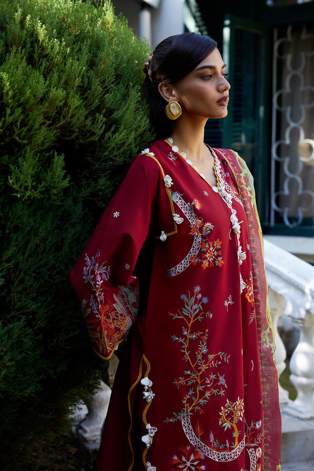 Sana Safinaz | Muzlin Summer 26 | 6-MS - Luxury Dress - available at Maria Faisal in UK and USA.