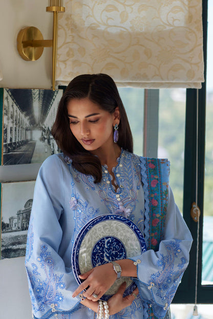 Sana Safinaz | Muzlin Summer 26 | 7-MS - Luxury Dress - available at Maria Faisal in UK and USA.