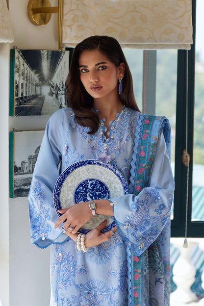 Sana Safinaz | Muzlin Summer 26 | 7-MS - Luxury Dress - available at Maria Faisal in UK and USA.