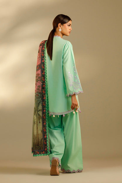 Sana Safinaz | Muzlin Summer 26 | 8-MS - Luxury Dress - available at Maria Faisal in UK and USA.