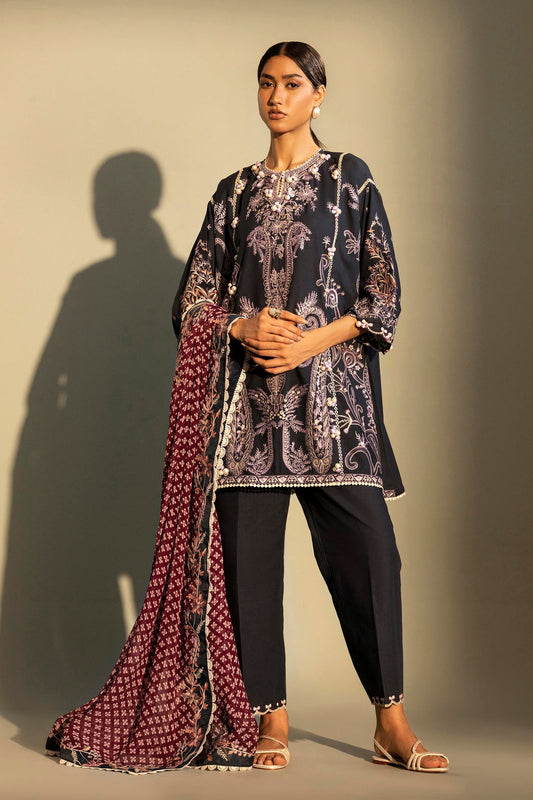 Sana Safinaz | Muzlin Summer 26 | 10-MS - Luxury Dress - available at Maria Faisal in UK and USA.