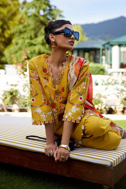 Sana Safinaz | Muzlin Summer 26 | 12-MS - Luxury Dress - available at Maria Faisal in UK and USA.