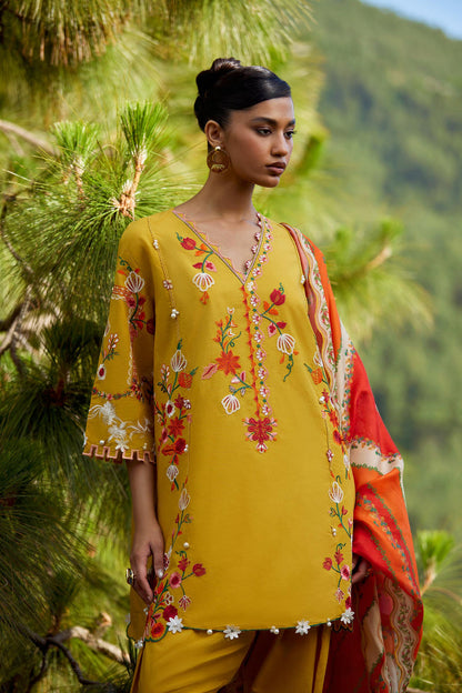 Sana Safinaz | Muzlin Summer 26 | 12-MS - Luxury Dress - available at Maria Faisal in UK and USA.