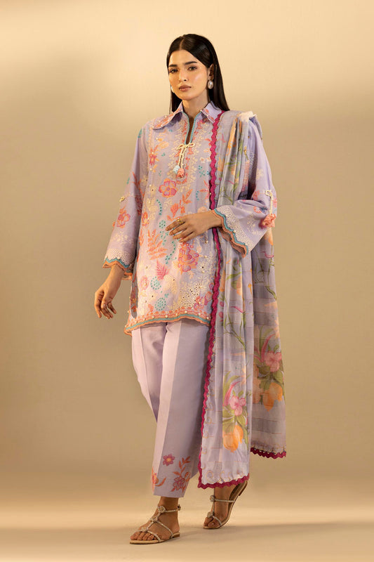 Sana Safinaz | Muzlin Summer 26 | 16-MS - Luxury Dress - available at Maria Faisal in UK and USA.