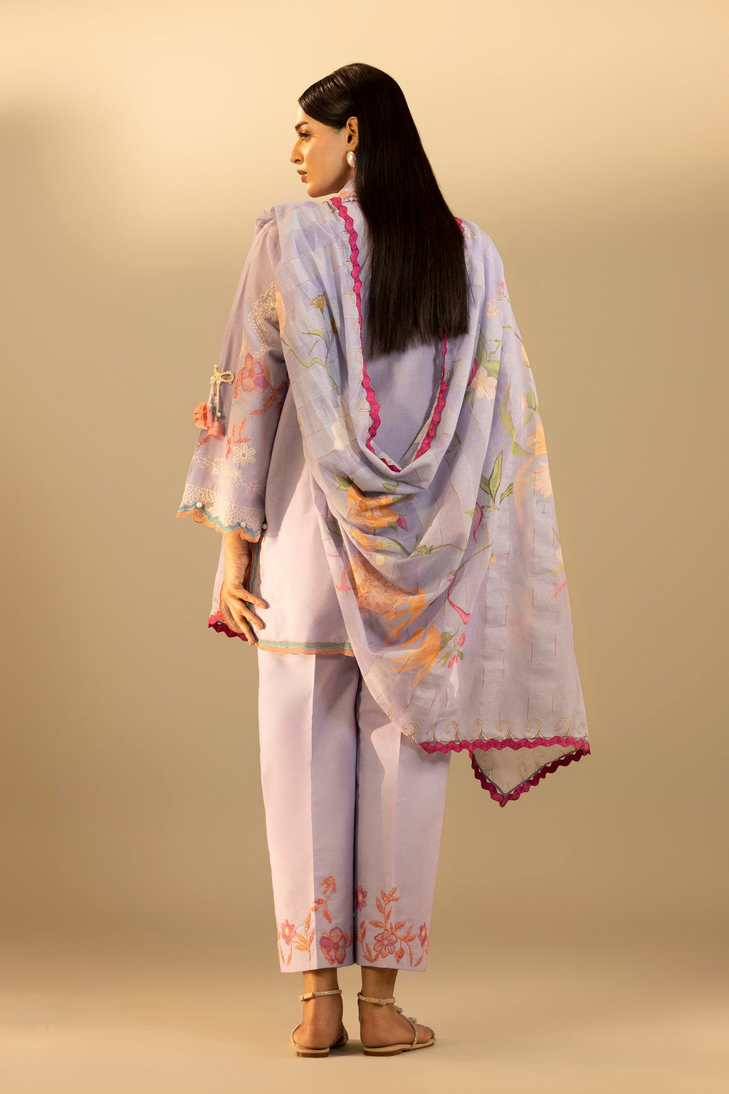 Sana Safinaz | Muzlin Summer 26 | 16-MS - Luxury Dress - available at Maria Faisal in UK and USA.