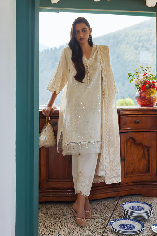 Sana Safinaz | Muzlin Summer 26 | 17-MS - Luxury Dress - available at Maria Faisal in UK and USA.