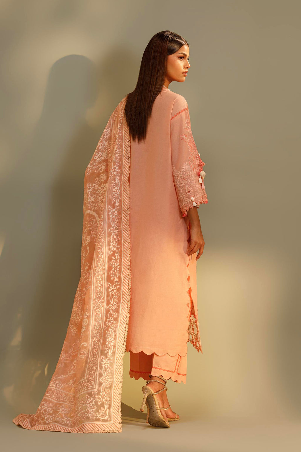 Sana Safinaz | Muzlin Summer 26 | 18-MS - Luxury Dress - available at Maria Faisal in UK and USA.