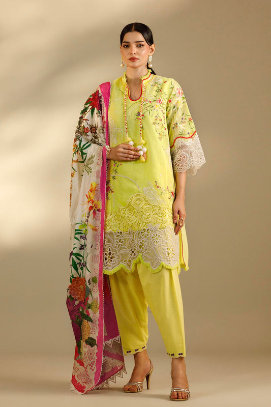 Sana Safinaz | Muzlin Summer 26 | MS-03 - Luxury Dress - available at Maria Faisal in UK and USA.