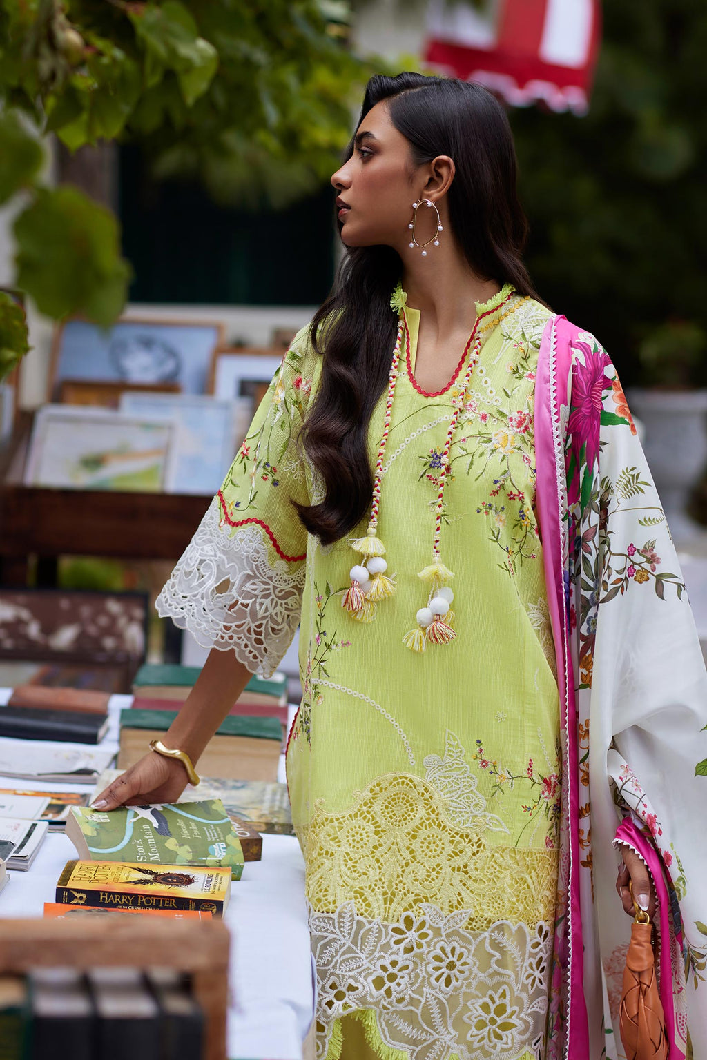 Sana Safinaz | Muzlin Summer 26 | 19-MS - Luxury Dress - available at Maria Faisal in UK and USA.