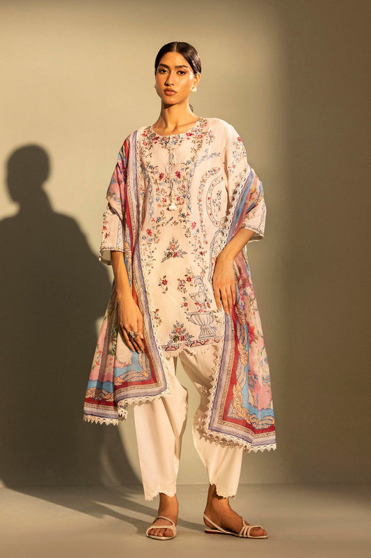 Sana Safinaz | Muzlin Summer 26 | 21-MS - Luxury Dress - available at Maria Faisal in UK and USA.