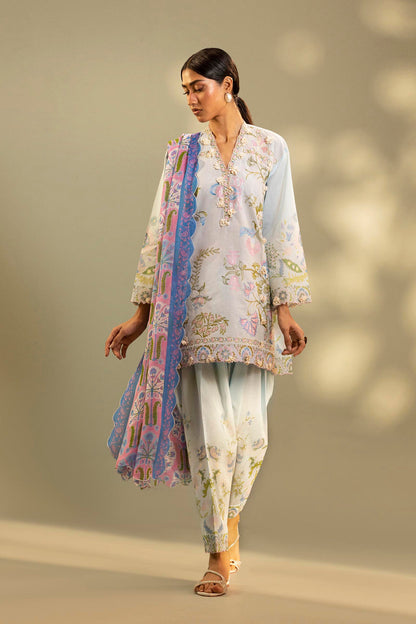 Sana Safinaz | Muzlin Summer 26 | 24-MS - Luxury Dress - available at Maria Faisal in UK and USA.