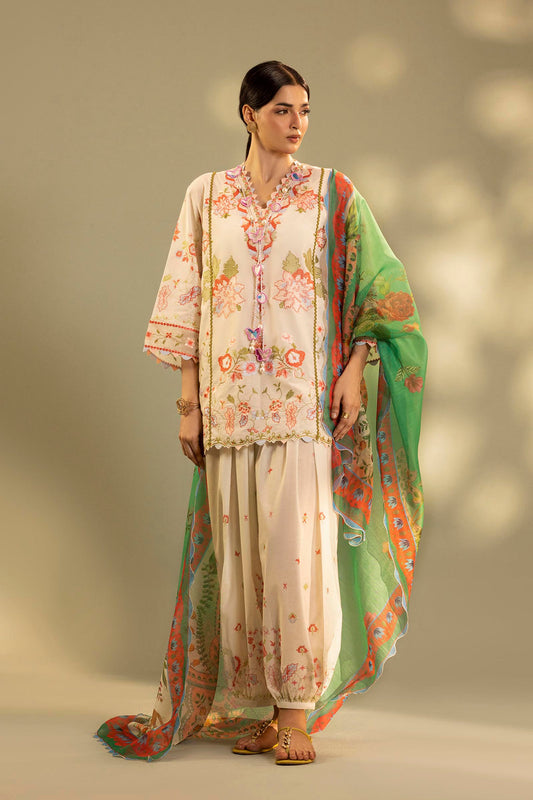 Sana Safinaz | Muzlin Summer 26 | 27-MS - Luxury Dress - available at Maria Faisal in UK and USA.