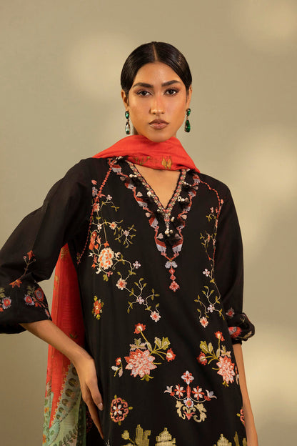 Sana Safinaz | Muzlin Summer 26 | 28-MS - Luxury Dress - available at Maria Faisal in UK and USA.