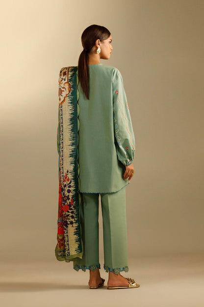 Sana Safinaz | Muzlin Summer 26 | 29-MS - Luxury Dress - available at Maria Faisal in UK and USA.