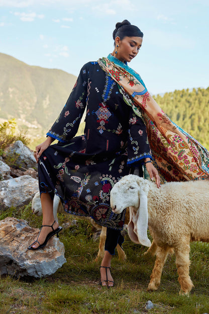 Sana Safinaz | Muzlin Summer 26 | 30-MS - Luxury Dress - available at Maria Faisal in UK and USA.