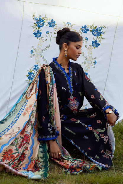 Sana Safinaz | Muzlin Summer 26 | 30-MS - Luxury Dress - available at Maria Faisal in UK and USA.