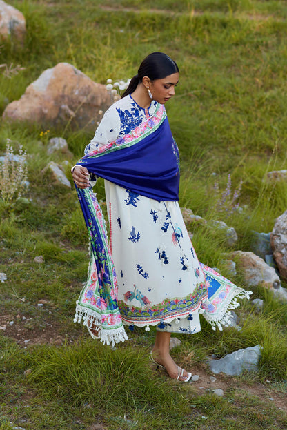 Sana Safinaz | Muzlin Summer 26 | 33-MS - Luxury Dress - available at Maria Faisal in UK and USA.