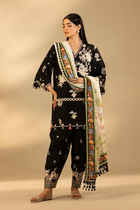 Sana Safinaz | Muzlin Summer 26 | 34-MS - Luxury Dress - available at Maria Faisal in UK and USA.
