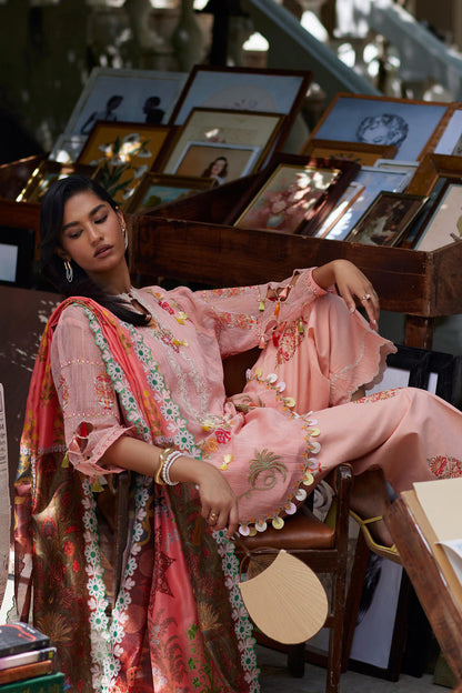 Sana Safinaz | Muzlin Summer 26 | 38-MS - Luxury Dress - available at Maria Faisal in UK and USA.