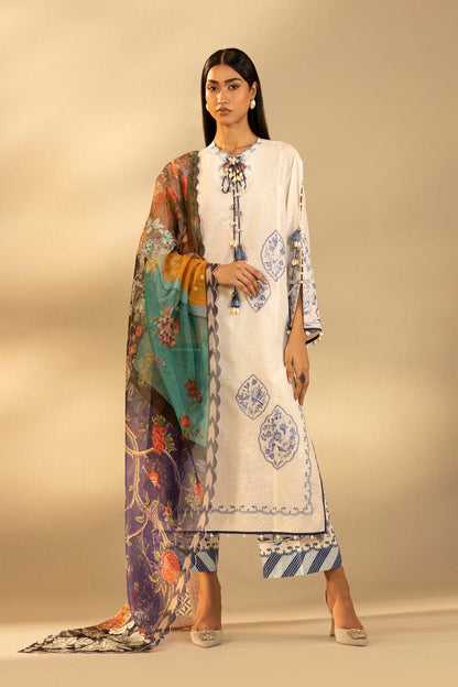 Sana Safinaz | Muzlin Summer 26 | 39-MS - Luxury Dress - available at Maria Faisal in UK and USA.