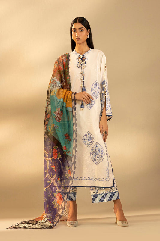 Sana Safinaz | Muzlin Summer 26 | 39-MS - Luxury Dress - available at Maria Faisal in UK and USA.