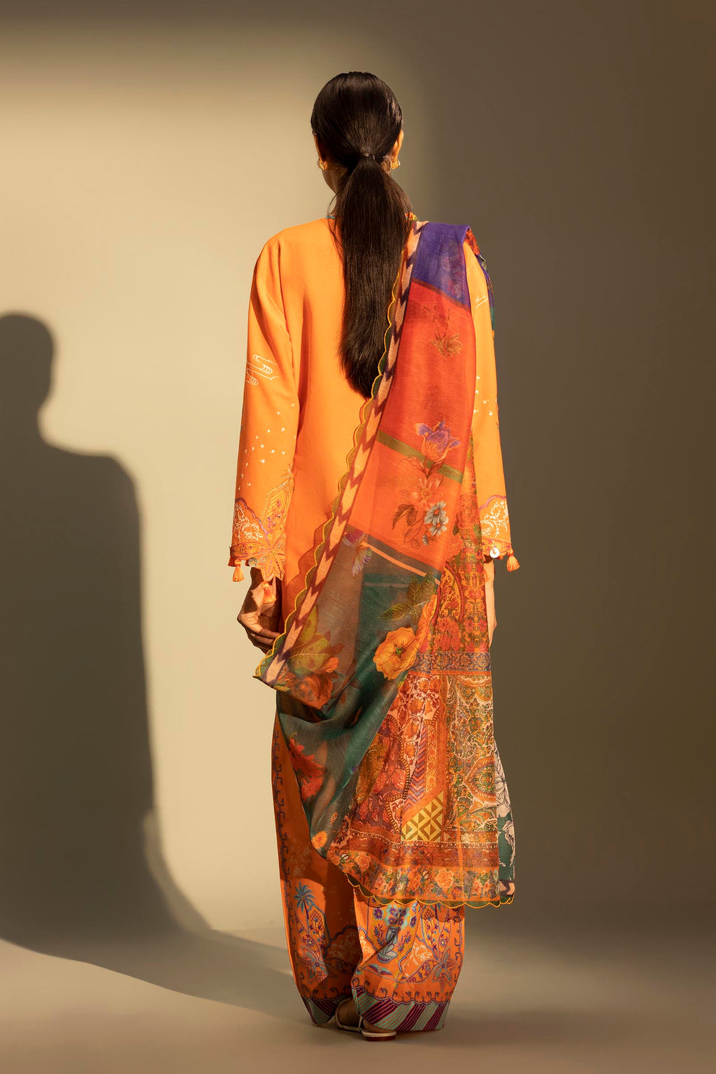 Sana Safinaz | Muzlin Summer 26 | 40-MS - Luxury Dress - available at Maria Faisal in UK and USA.