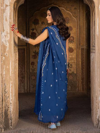 Parishay | Mastani Luxury Lawn 25 | MA - 01 by Maria Faisal - Registered Vendor of : Parishay - type : Ladies Clothes - 100% original wedding dresses