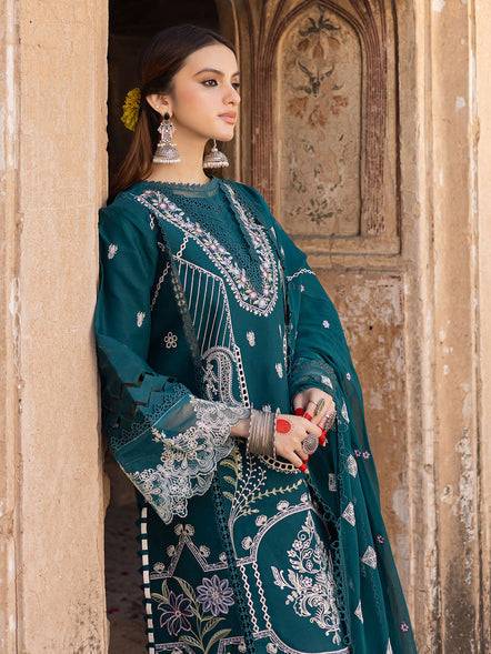 Parishay | Mastani Luxury Lawn 25 | MA - 02 by Maria Faisal - Registered Vendor of : Parishay - type : Ladies Clothes - 100% original wedding dresses